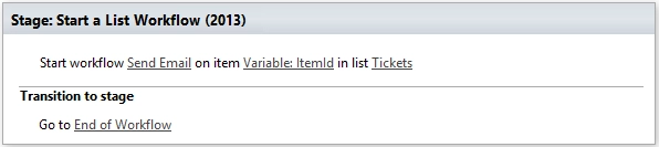 Start a List Workflow (2013)