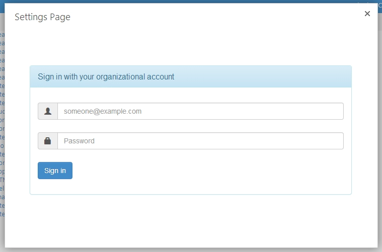 Log in into Microsoft 365