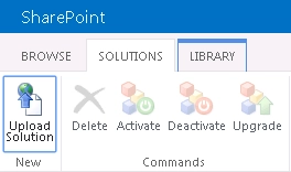 SharePoint Upload Solution