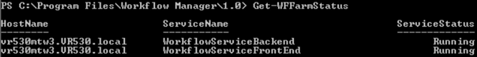 Workflow Status PowerShell