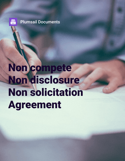 Non-compete and non-disclosure agreement