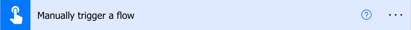 Manually trigger a flow in Power Automate to export SharePoint list to PDF file