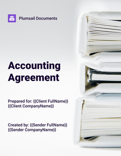 Accounting agreement