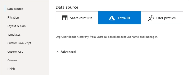 entra id data source