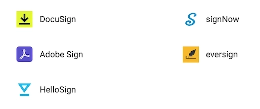 eSignature integrations in Plumsail Documents