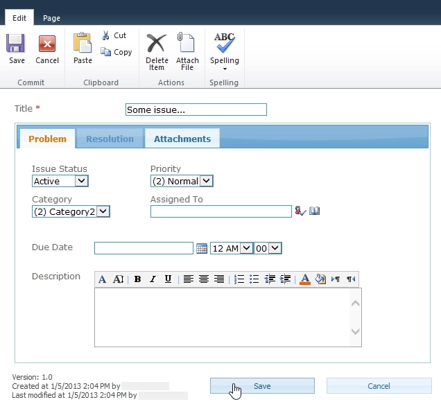 sharepoint2010-form