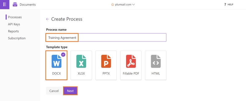 docusign airtable integration plumsail documents add process