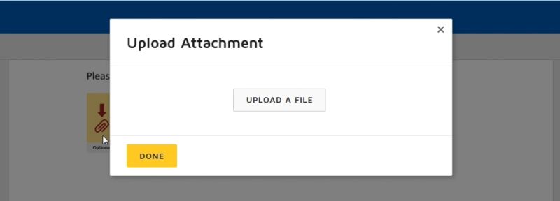 docusign attachment field