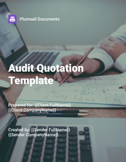 Audit quotation