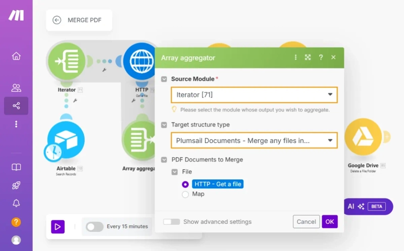 Array Aggregator