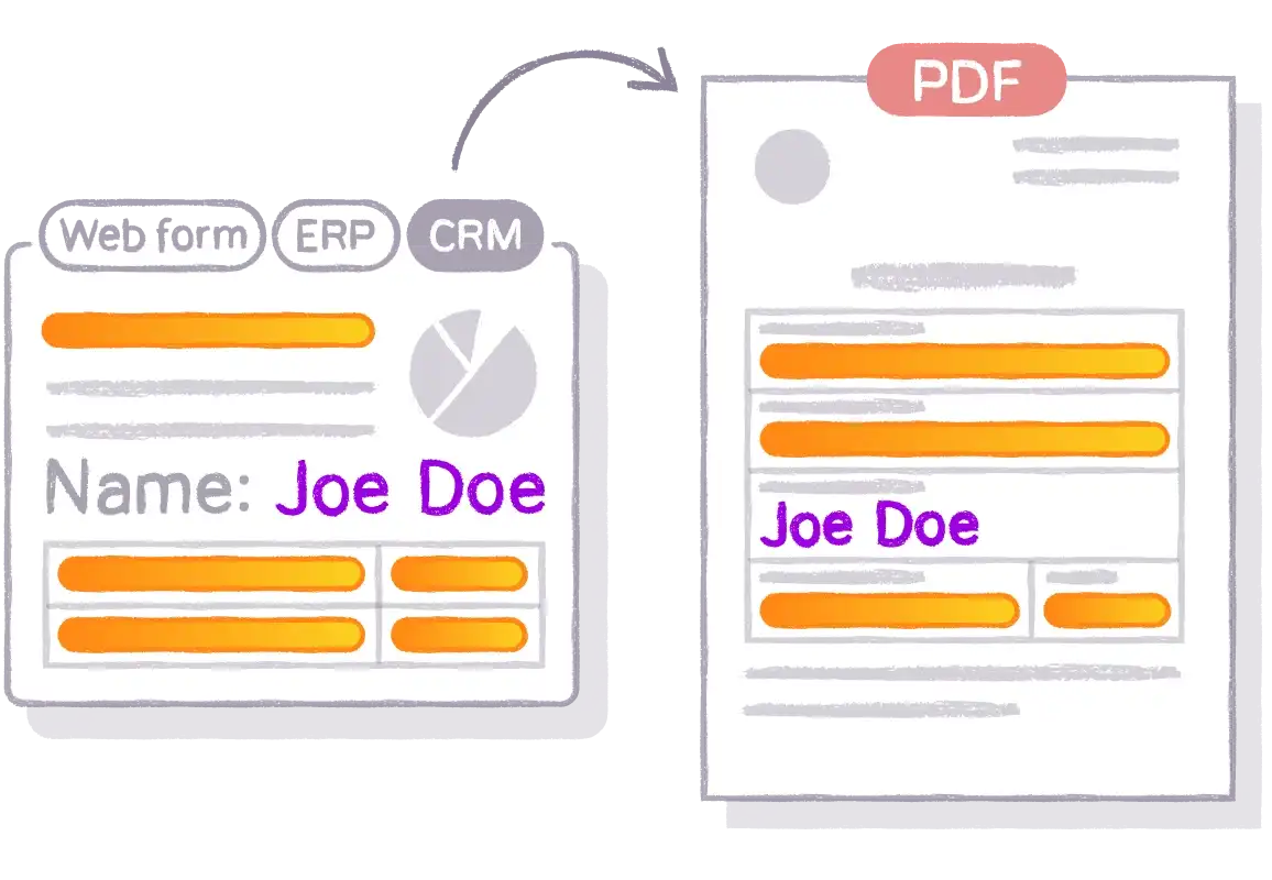 Fill in PDF forms