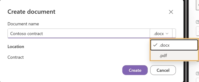 Content assembly - saving file