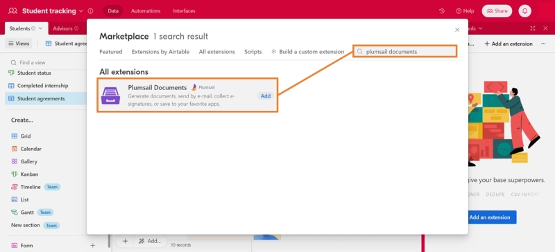 docusign airtable integration airtable extension