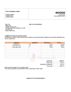 Invoice