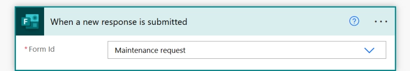 populate images into excel from ms form trigger