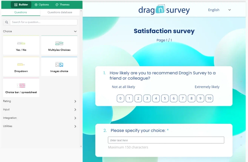 Drag'n Survey