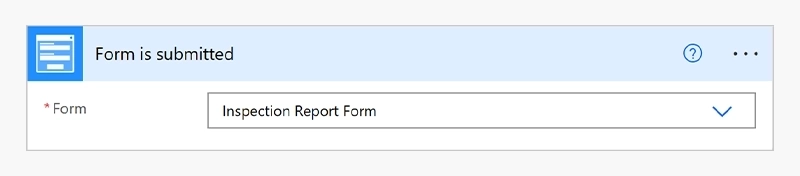 Form is Submitted - Power Automate flow