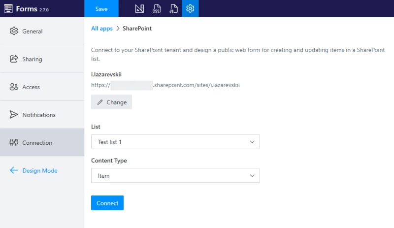 Connect Plumsail to SharePoint