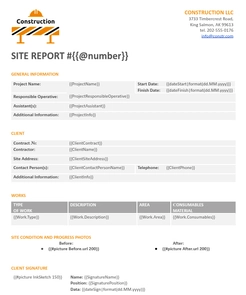 Site report