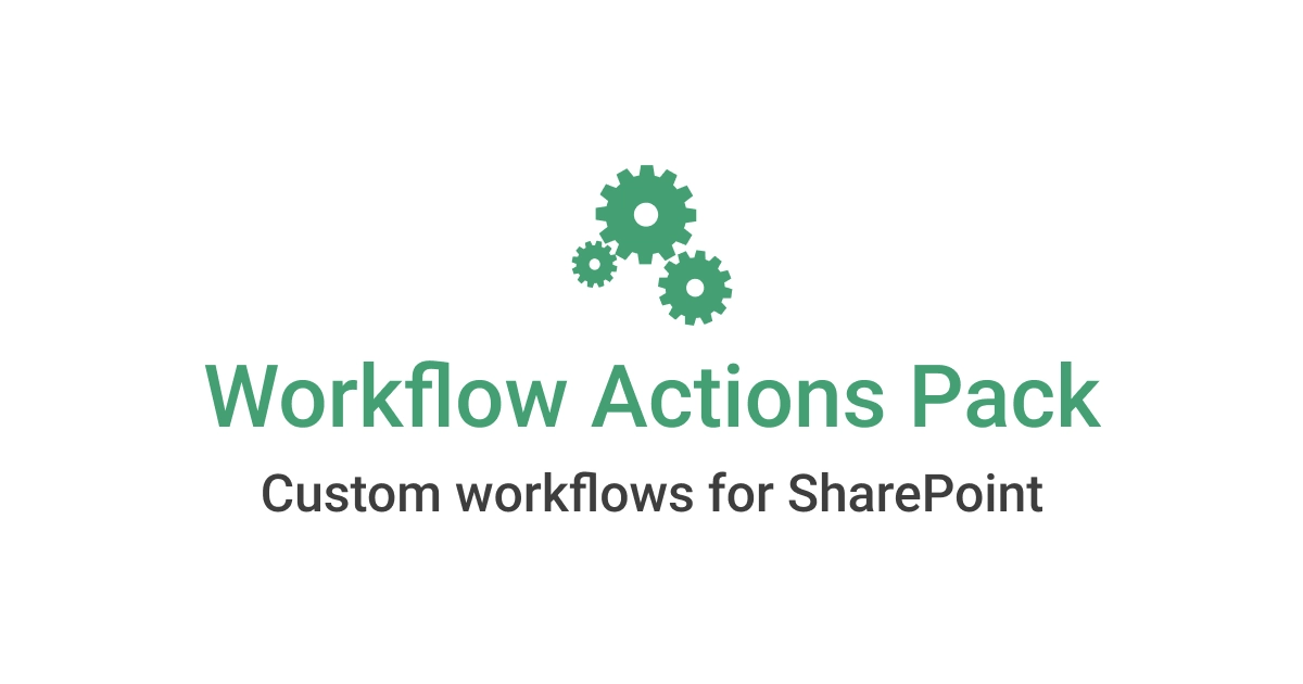 Workflow Actions Pack