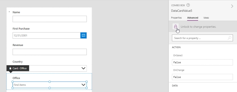 Unlock Office data card