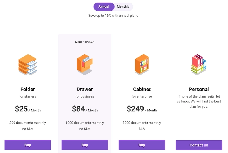 Plumsail pricing plans