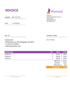 Invoice for Power Apps