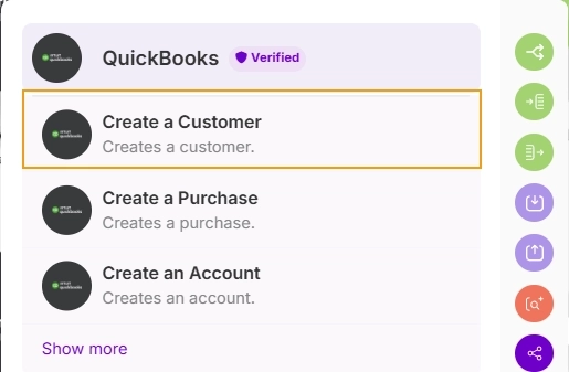 QuickBooks – Create a Customer module