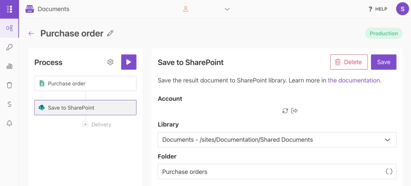 Plumsail Documents process overview