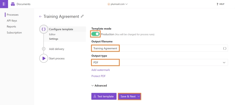 docusign airtable integration plumsail documents outgoing file