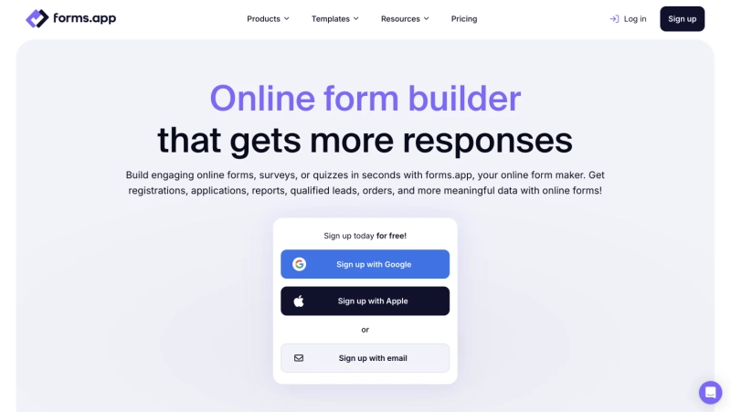 forms.app screenshot