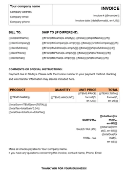Invoice