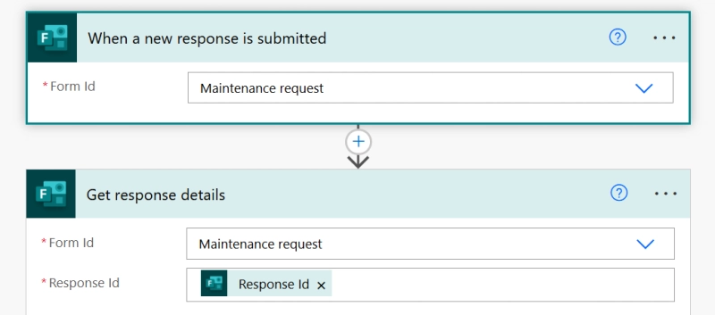 populate images into excel from ms form get details