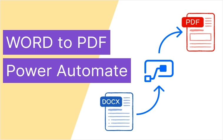 Convert Word to PDF using Power Automate