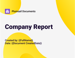 Company report