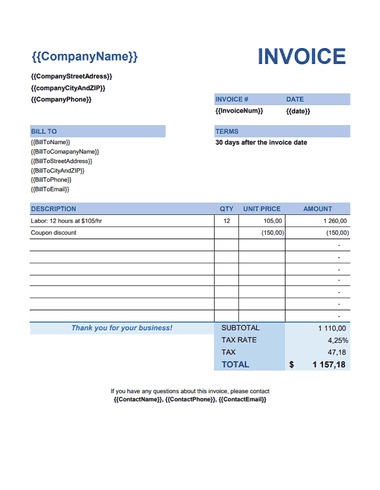 classic invoicer vs logic invoice