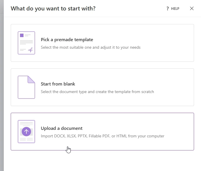 Create process