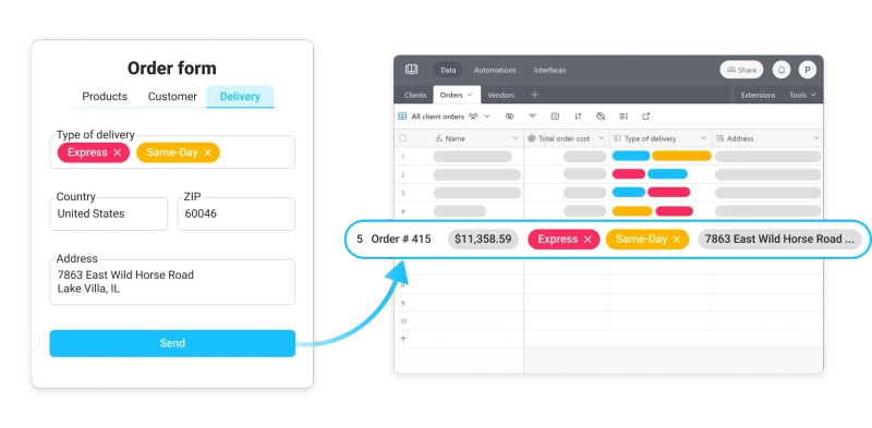 Airtable integration