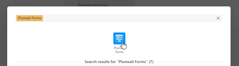 Creating a Plumsail Forms tab in MS Teams