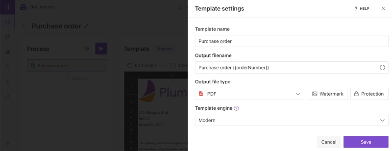 Plumsail Documents process overview