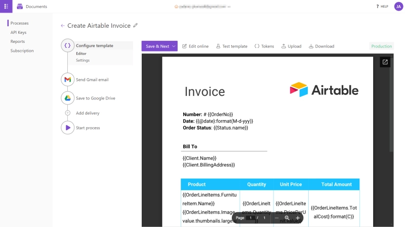 Airtable Page Designer alternative interface