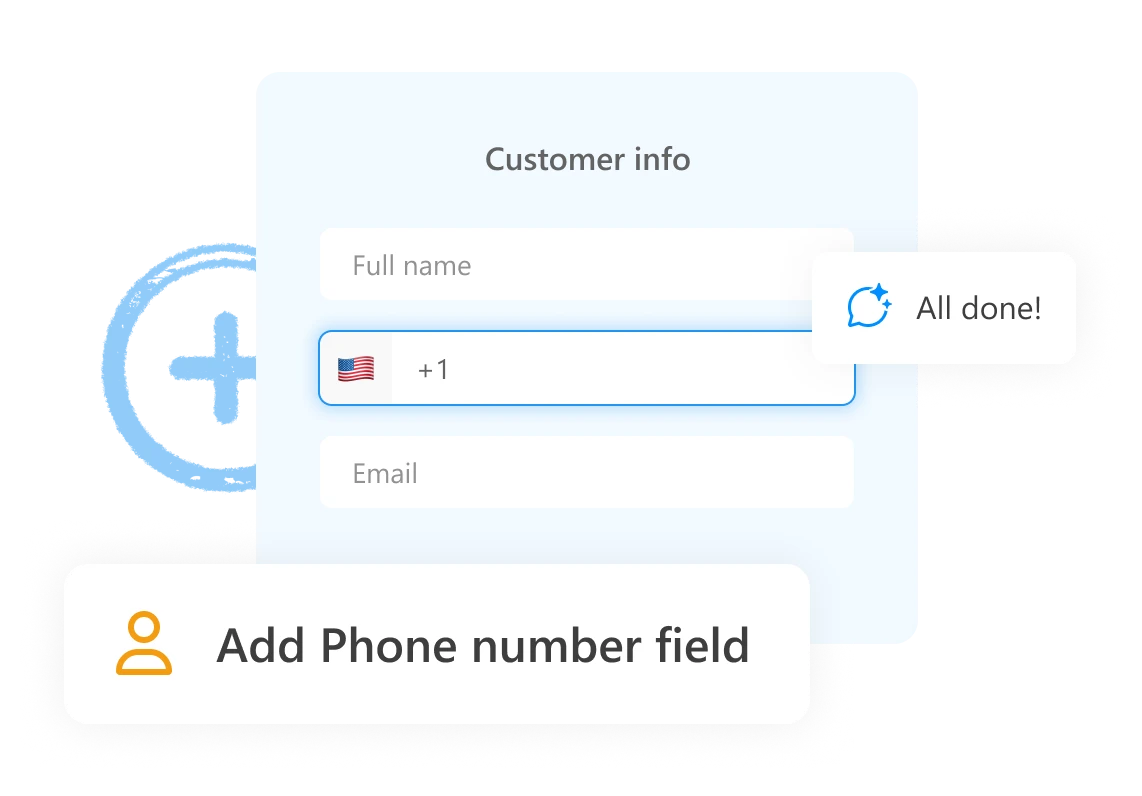 Edit forms with AI