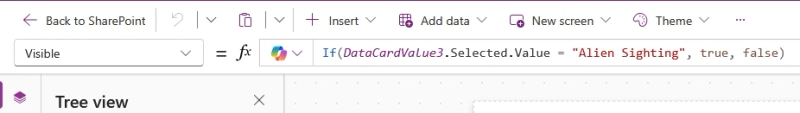Conditional Formula in Power App