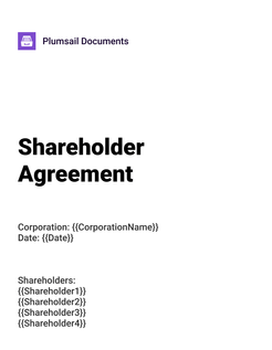 Shareholder agreement