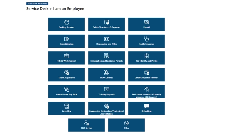 Employee portal