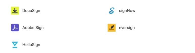 eSignature integrations in Plumsail Documents