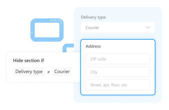 Control entire sections with one rule