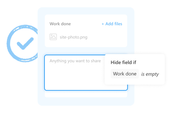 Show follow-up questions only after valid answers