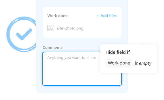 Show follow-up questions only after valid answers